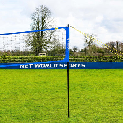 Portable Volleyball Sets [Beach or Standard] | Volleyball Training Equipment - Volleyball Posts, FIVB Nets, Guy Ropes & Carry Bag | Volleyball Net Outdoor