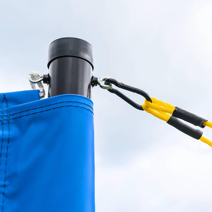 Portable Volleyball Sets [Beach or Standard] | Volleyball Training Equipment - Volleyball Posts, FIVB Nets, Guy Ropes & Carry Bag | Volleyball Net Outdoor