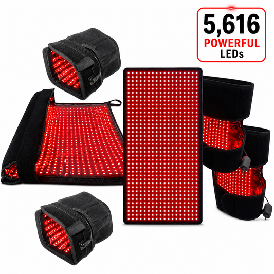 Red Light Pro Devices Nerve and Circulation Support Kit for Hands and Feet – 6 Devices Total LEDs: 5,616