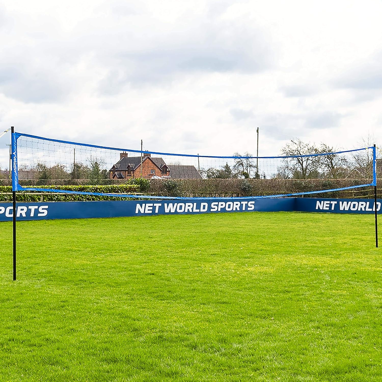 Portable Volleyball Sets [Beach or Standard] | Volleyball Training Equipment - Volleyball Posts, FIVB Nets, Guy Ropes & Carry Bag | Volleyball Net Outdoor