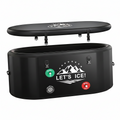Inflatable Ice Bath Tub for Athletes – 216-Gallon Cold Plunge Tub with Insulated Lid, Full-Body Stretch Design, Insulated & Water Chiller Compatible, Portable for Indoor & Outdoor Recovery