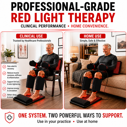 Red Light Pro Devices Nerve and Circulation Support Kit for Hands and Feet – 6 Devices Total LEDs: 5,616